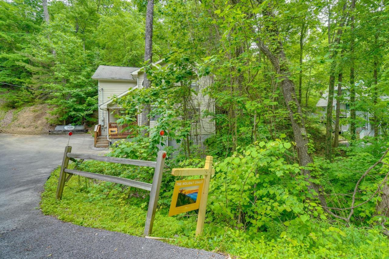 Gatlinburg Vacation Rental Balcony With Hot Tub! Esterno foto