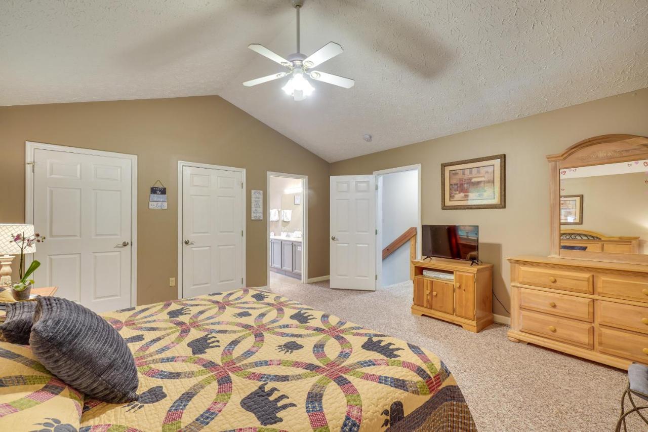 Gatlinburg Vacation Rental Balcony With Hot Tub! Esterno foto