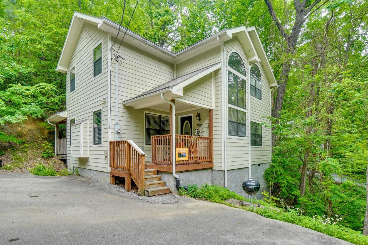 Gatlinburg Vacation Rental Balcony With Hot Tub! Esterno foto
