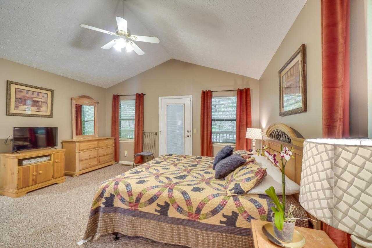 Gatlinburg Vacation Rental Balcony With Hot Tub! Esterno foto